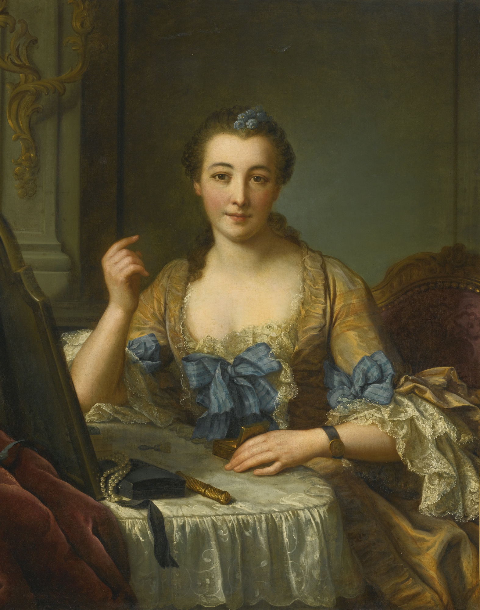 Presumed portrait of  Catherine Dugas de Bois Saint-Just, dame d'Épeisses